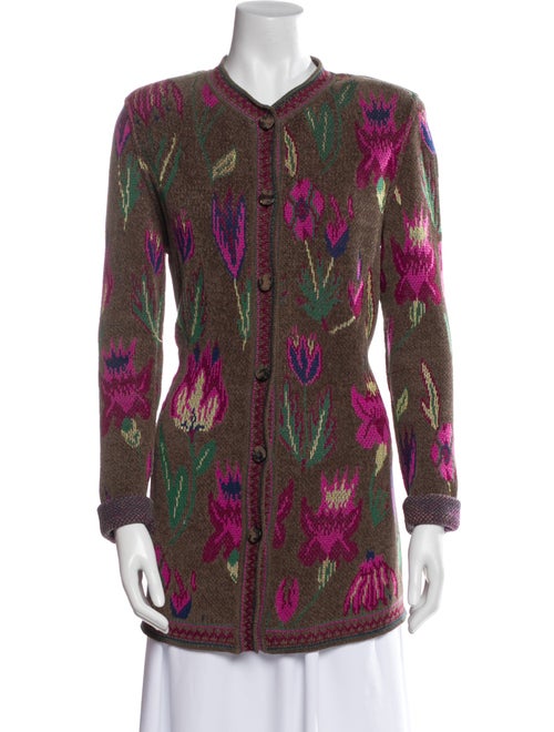 Emanuel Ungaro Wool Printed Jacket