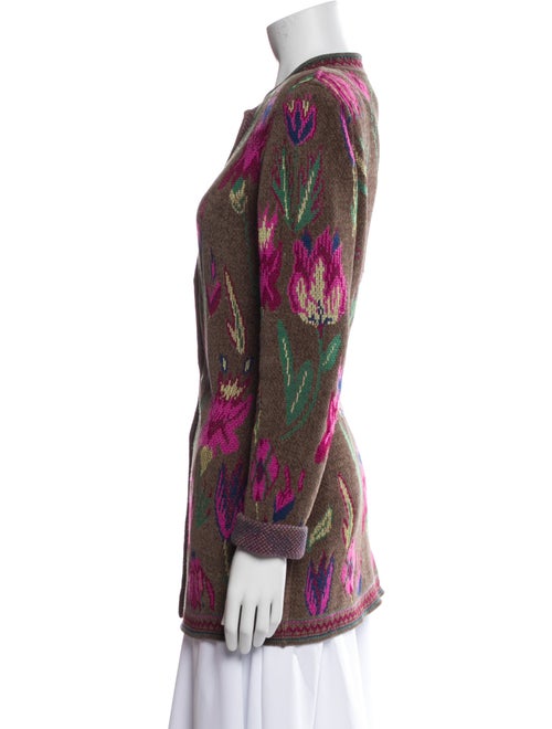 Emanuel Ungaro Wool Printed Jacket