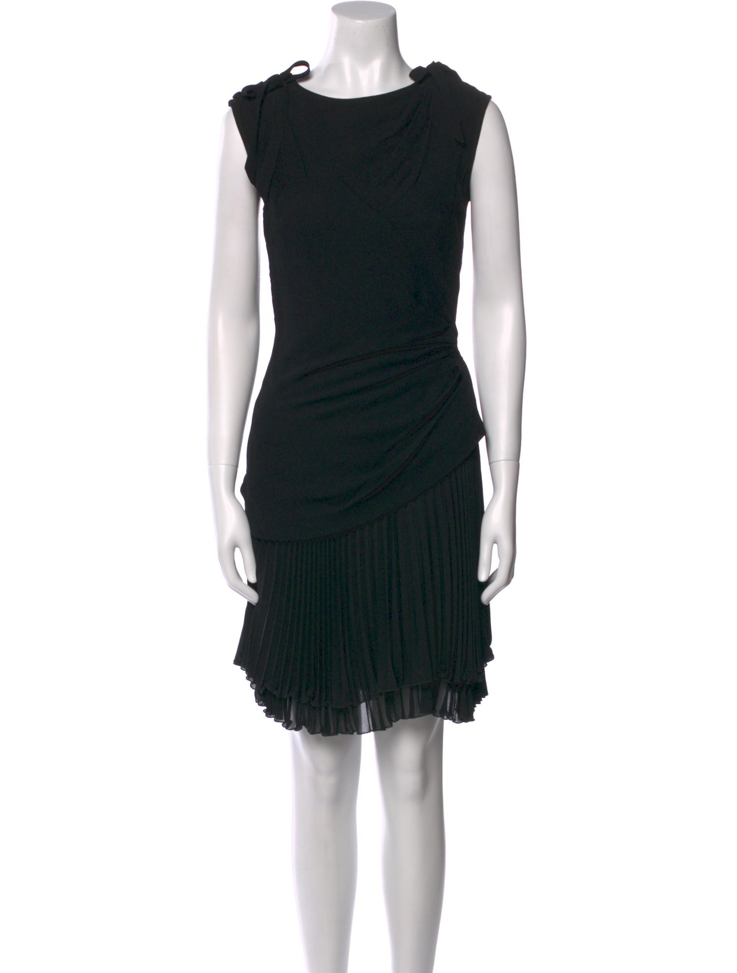 Emanuel Ungaro Silk Knee-Length Dress