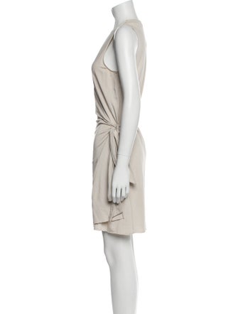 Emanuel Ungaro Silk Knee-Length Dress