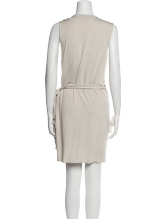 Emanuel Ungaro Silk Knee-Length Dress