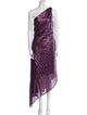 Emanuel Ungaro One-Shoulder Long Dress