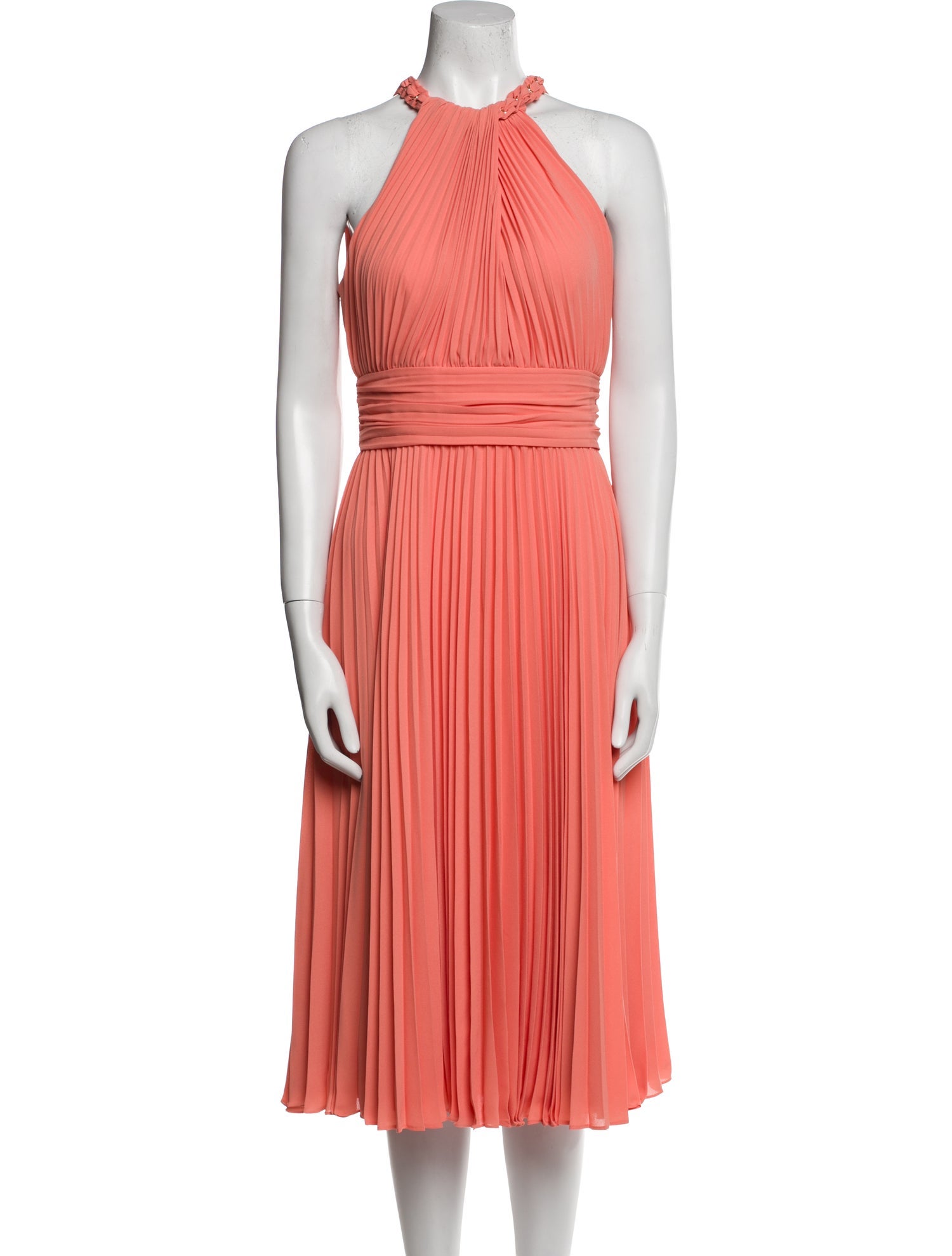Emanuel Ungaro Halterneck Midi Length Dress