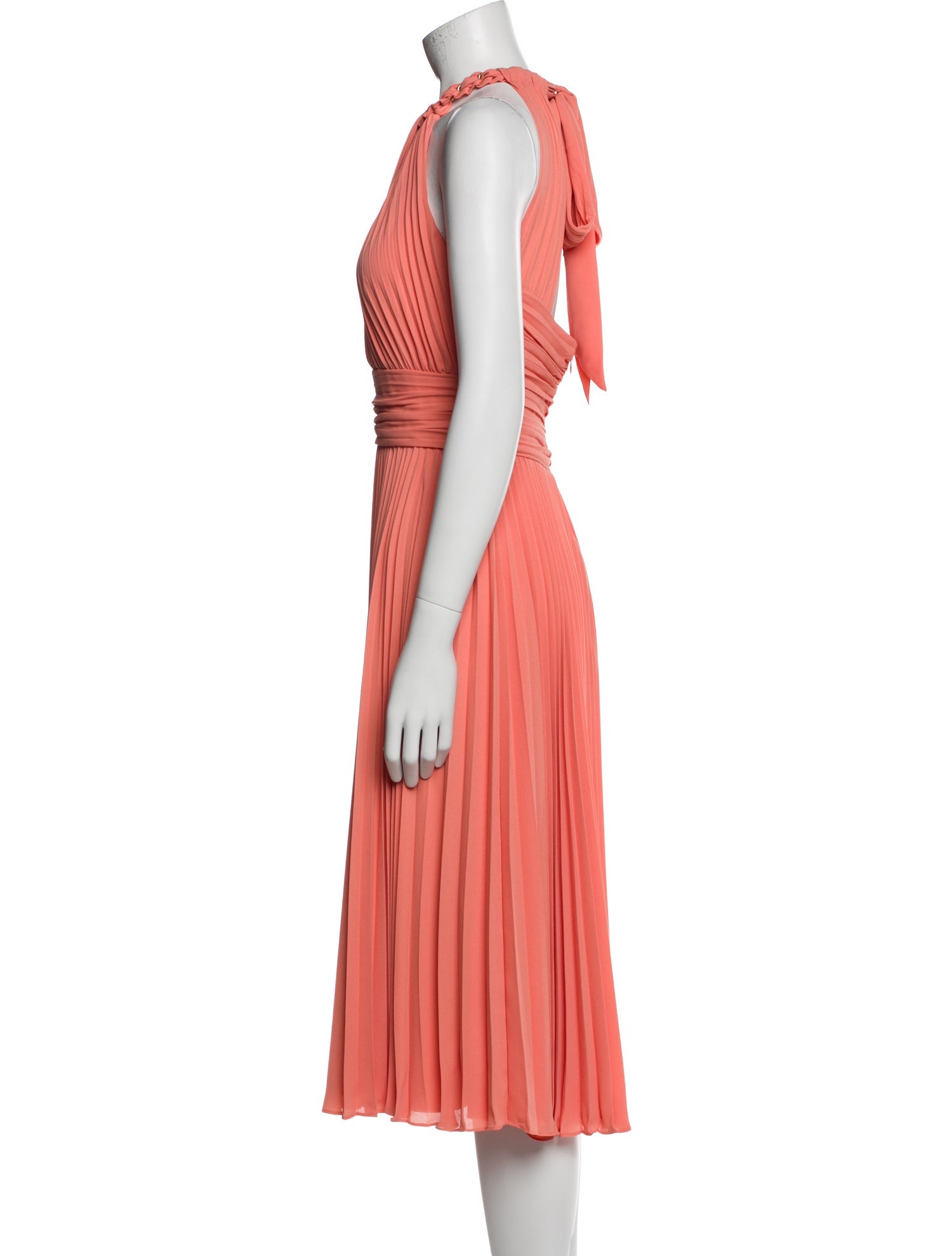 Emanuel Ungaro Halterneck Midi Length Dress