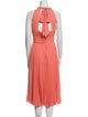 Emanuel Ungaro Halterneck Midi Length Dress