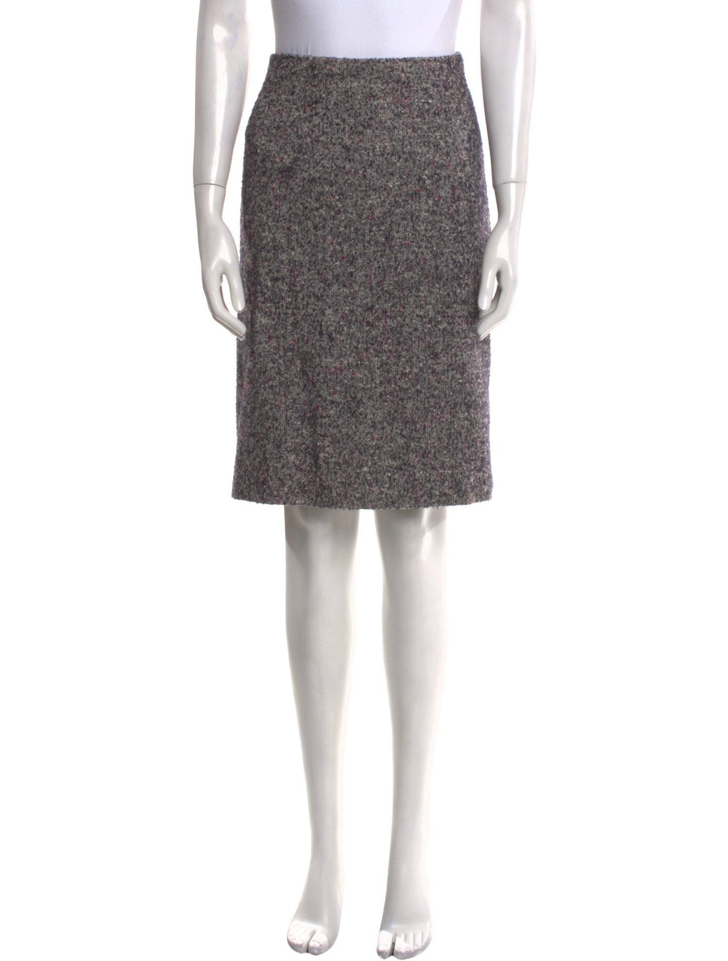 Emanuel Ungaro Wool Knee-Length Skirt
