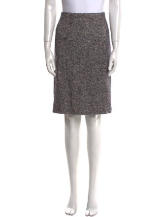Emanuel Ungaro Wool Knee-Length Skirt