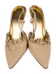 Emanuel Ungaro Satin Slingback Pumps