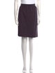 Emanuel Ungaro Wool Knee-Length Skirt