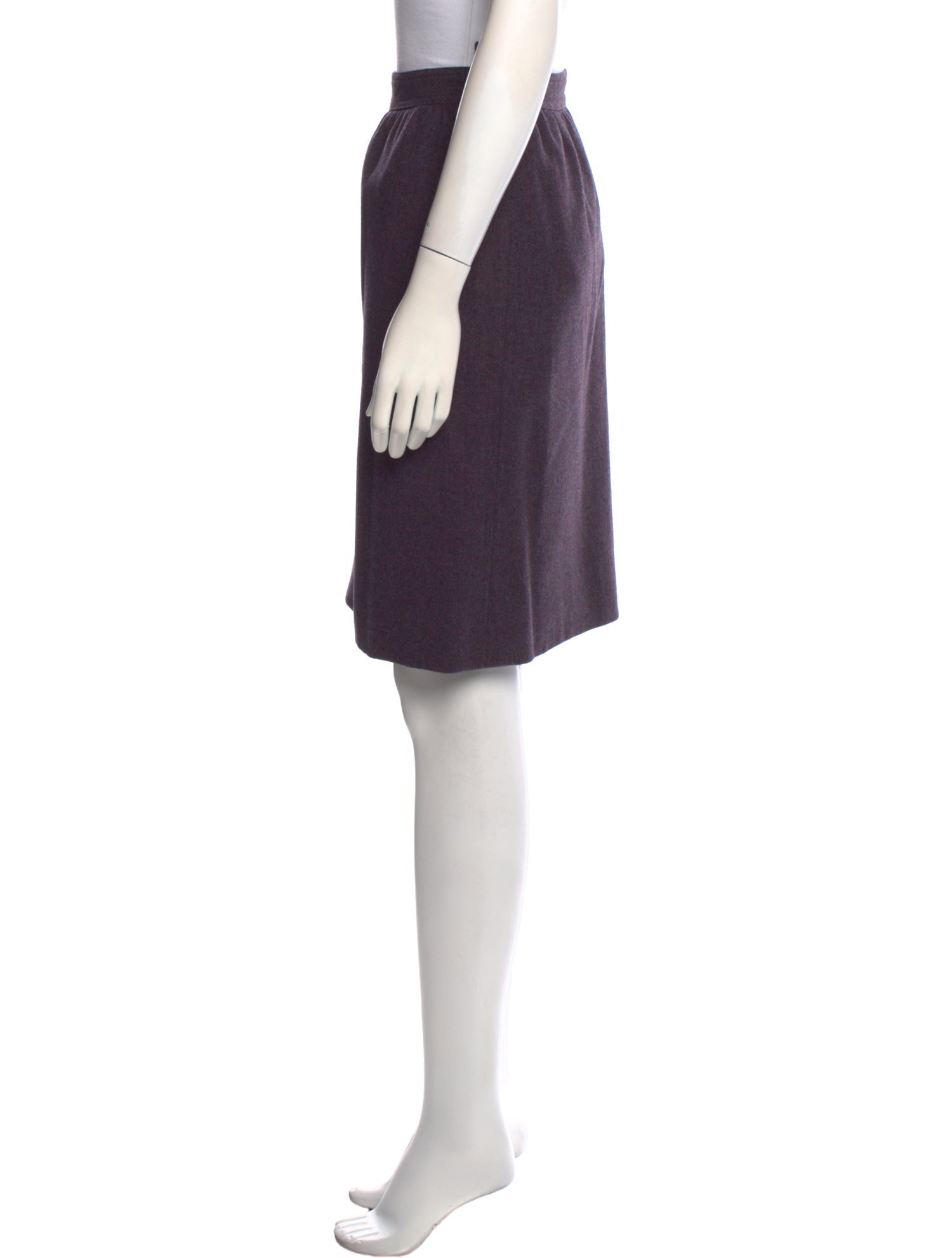 Emanuel Ungaro Wool Knee-Length Skirt