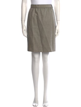 Emanuel Ungaro Wool Knee-Length Skirt