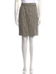 Emanuel Ungaro Wool Knee-Length Skirt