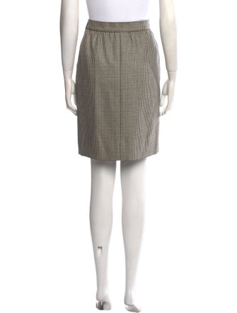Emanuel Ungaro Wool Knee-Length Skirt