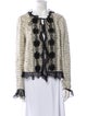 Emanuel Ungaro Tweed Pattern Evening Jacket