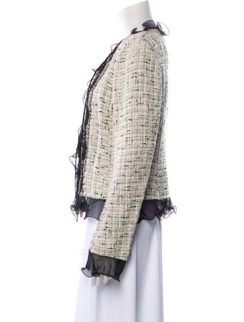 Emanuel Ungaro Tweed Pattern Evening Jacket