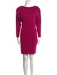 Emanuel Ungaro Virgin Wool Mini Dress