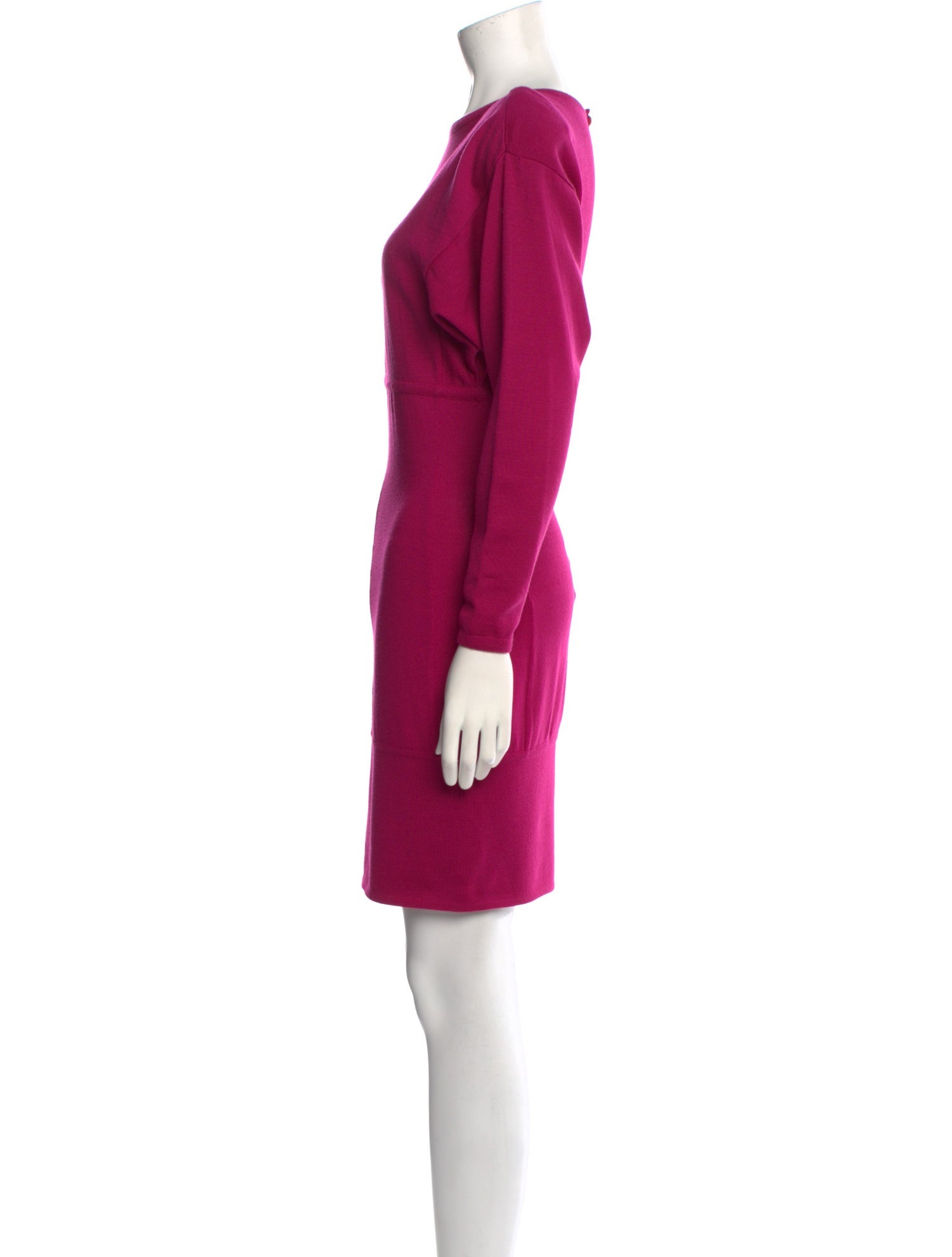 Emanuel Ungaro Virgin Wool Mini Dress