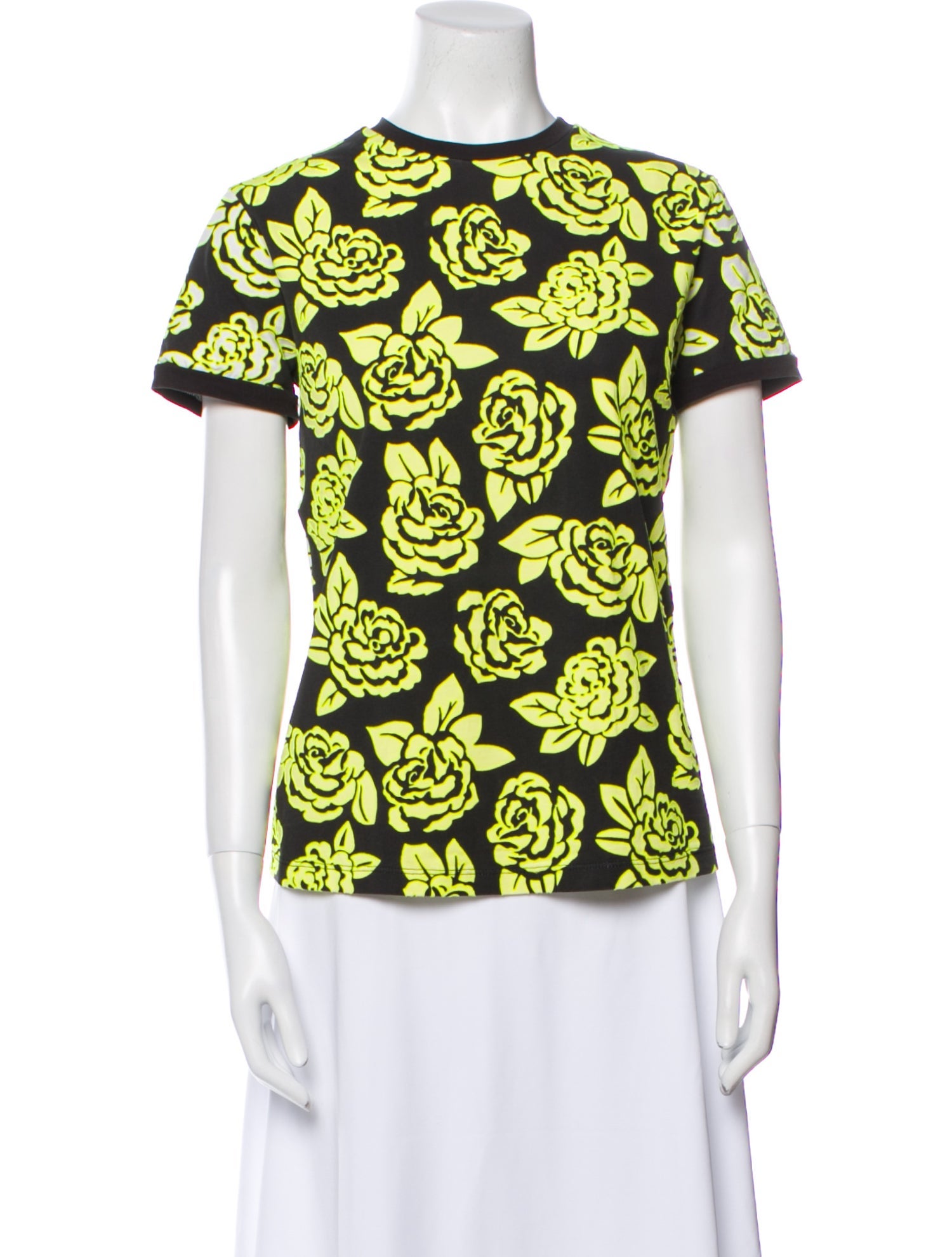 Emanuel Ungaro Printed Crew Neck T-Shirt