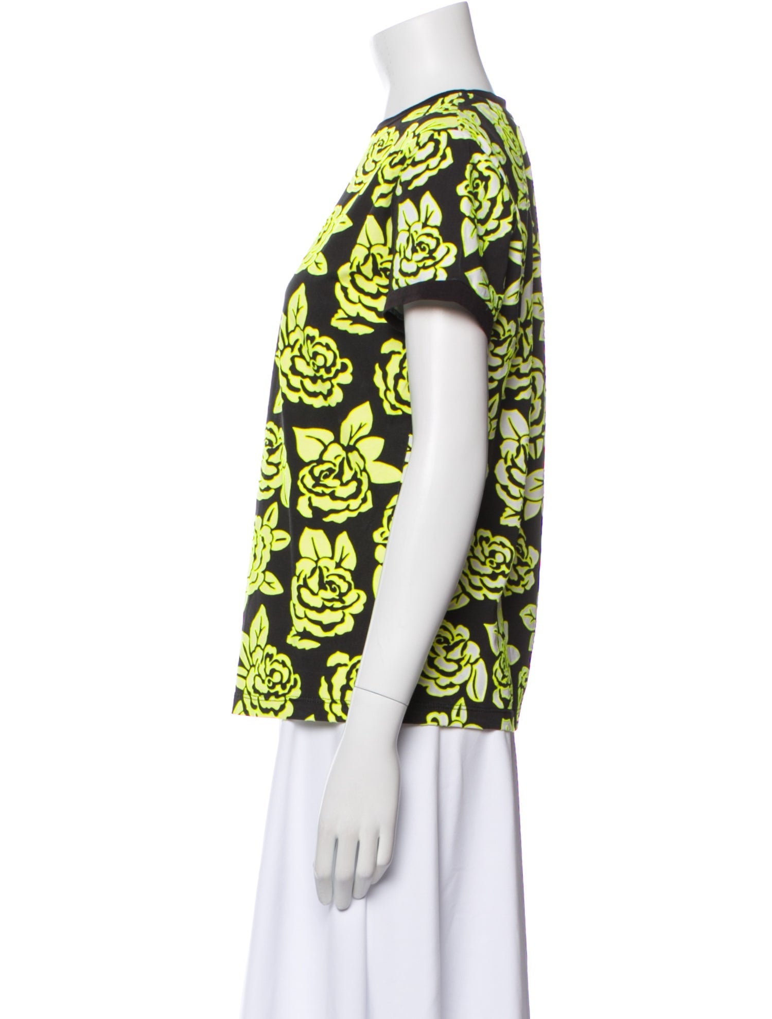 Emanuel Ungaro Printed Crew Neck T-Shirt