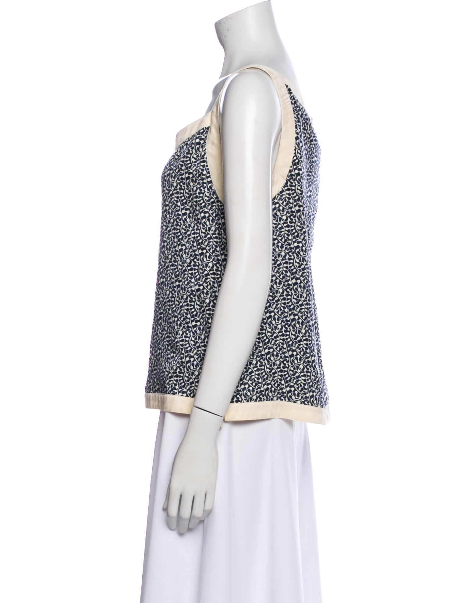 Emanuel Ungaro Silk Printed Top