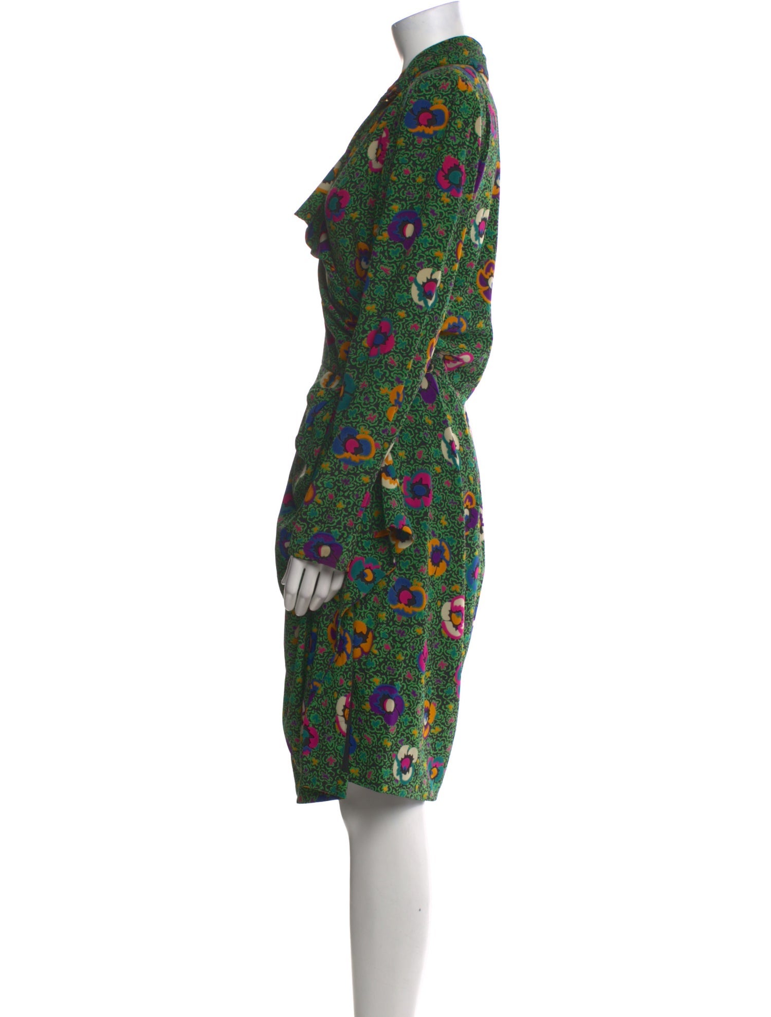 Emanuel Ungaro Vintage Knee-Length Dress