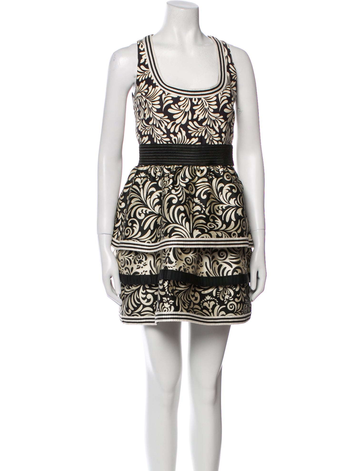 Emanuel Ungaro Printed Mini Dress