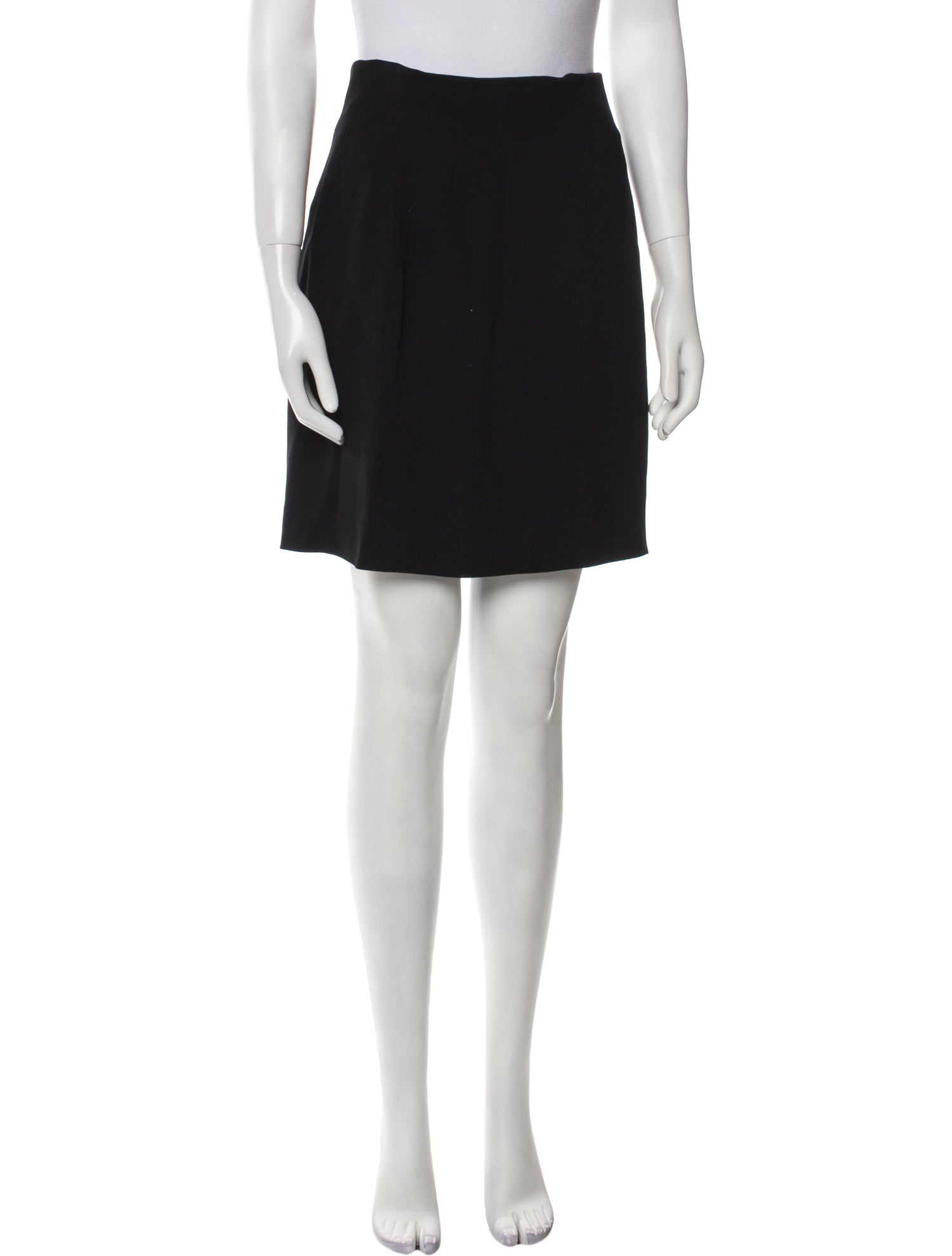 Emanuel Ungaro Pleated Accents Mini Skirt