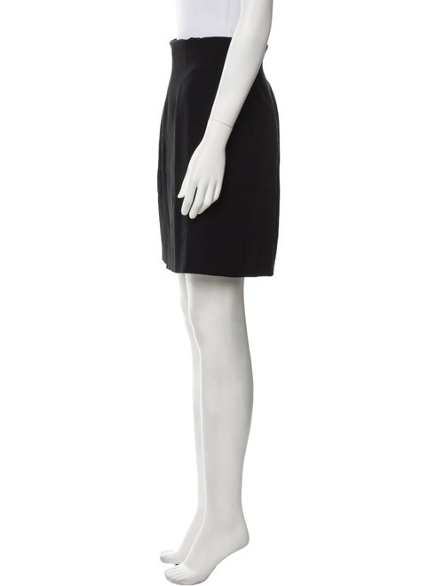 Emanuel Ungaro Pleated Accents Mini Skirt