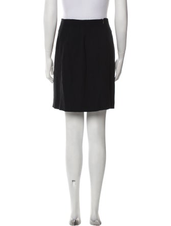 Emanuel Ungaro Pleated Accents Mini Skirt