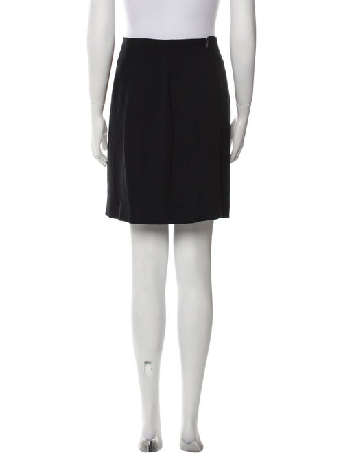 Emanuel Ungaro Pleated Accents Mini Skirt