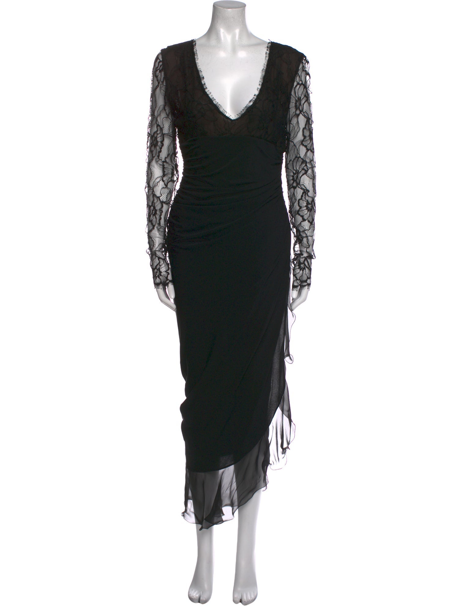 Emanuel Ungaro Silk Long Dress