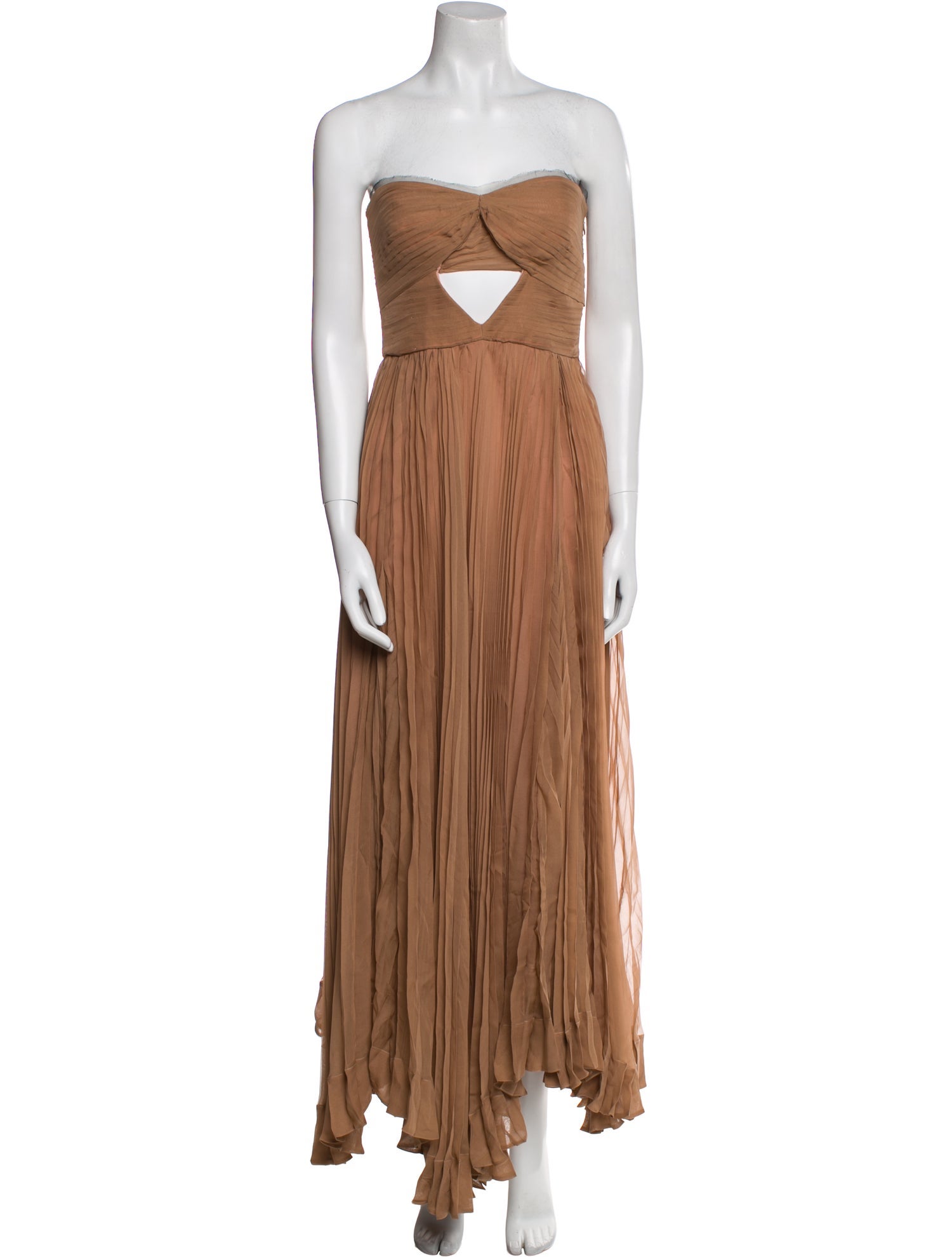 Emanuel Ungaro Strapless Long Dress