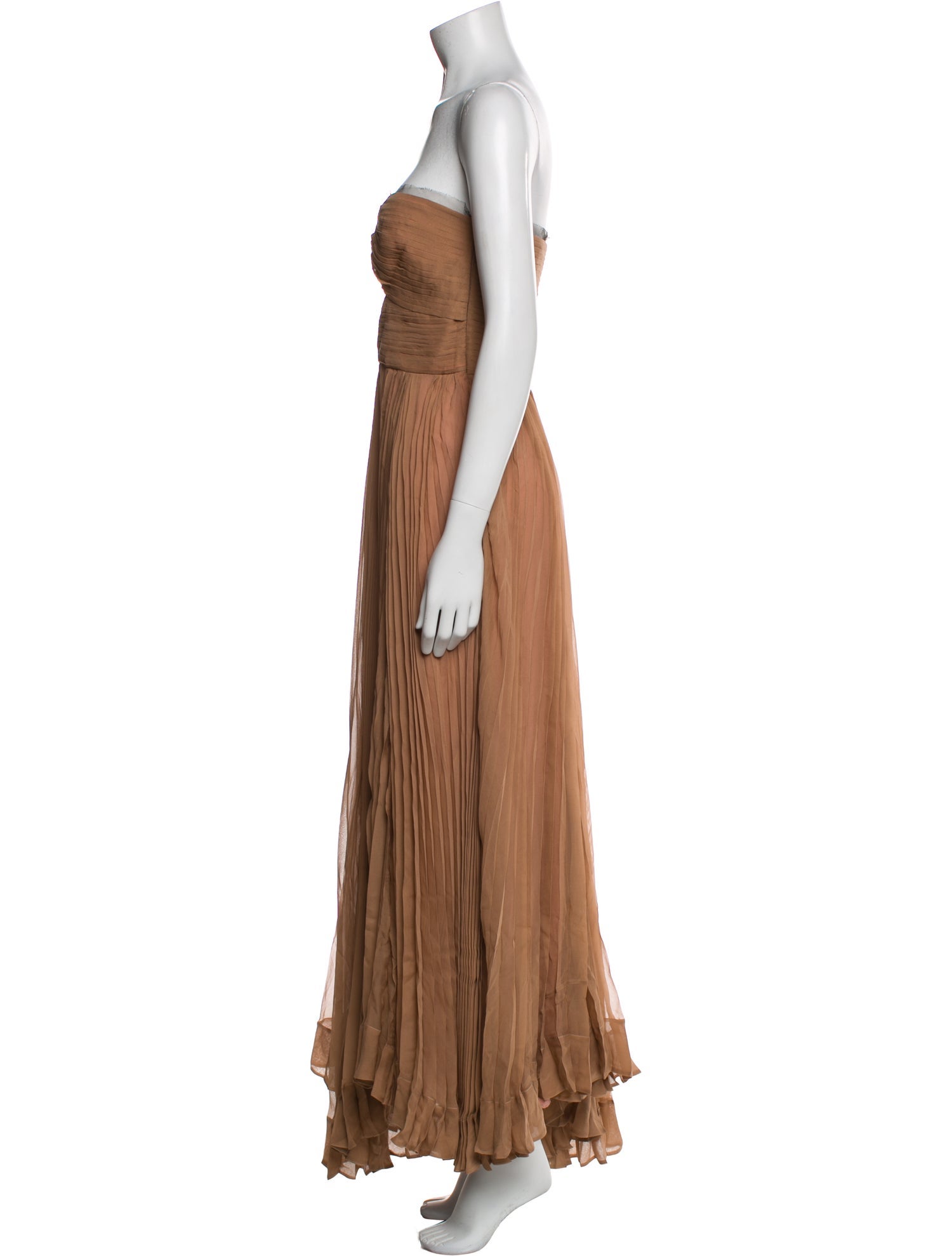 Emanuel Ungaro Strapless Long Dress