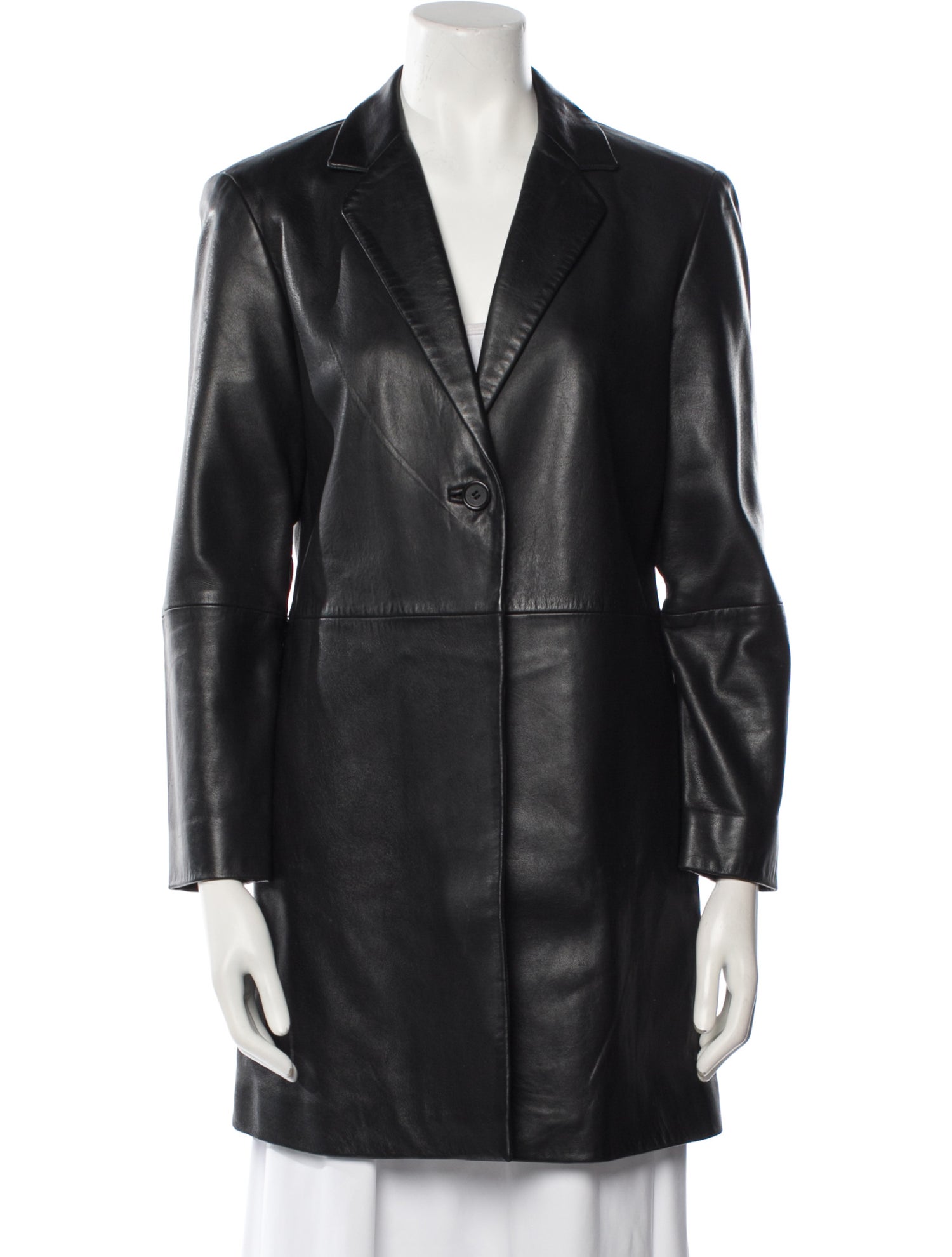Emanuel Ungaro Leather Blazer
