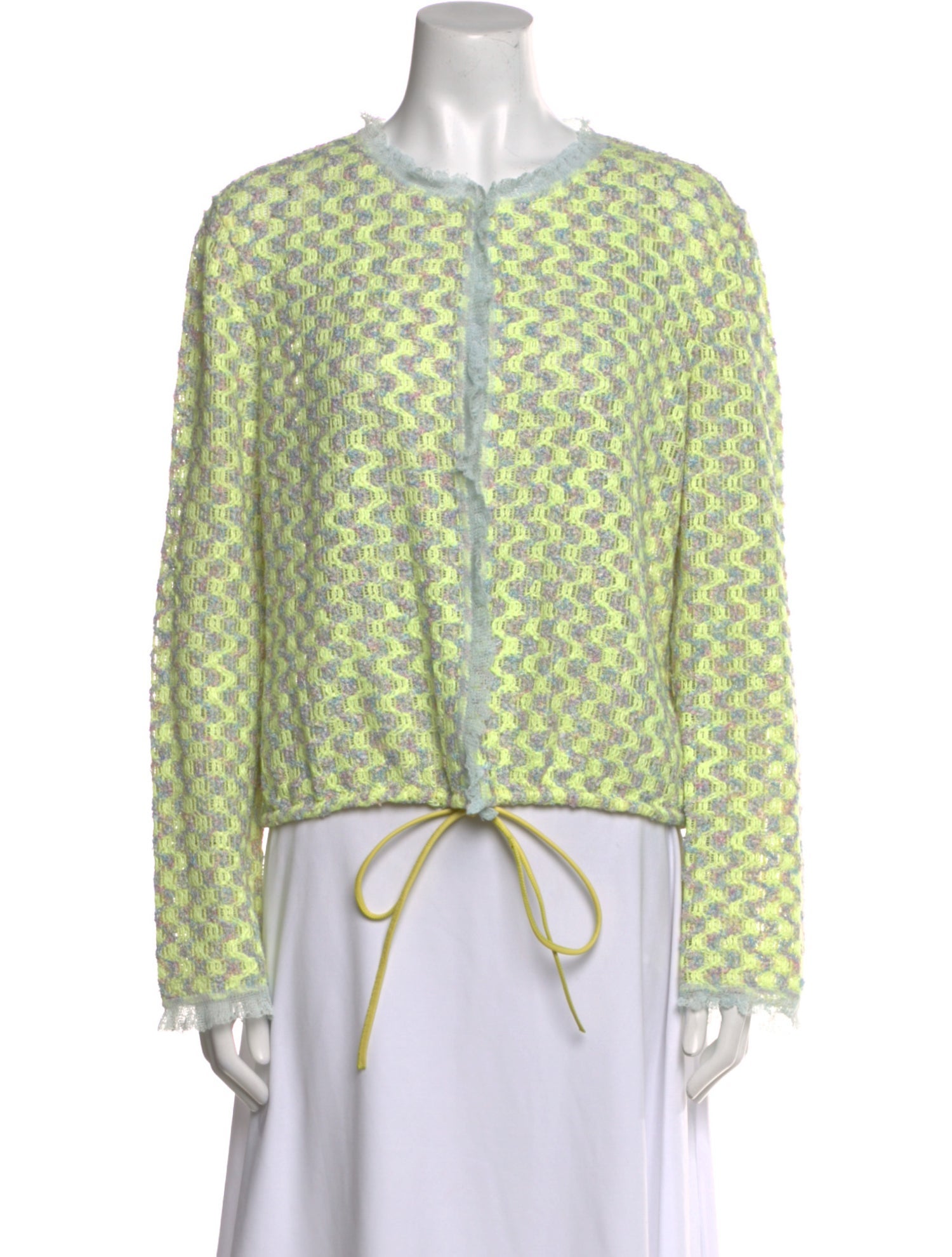 Emanuel Ungaro Printed Crew Neck Sweater