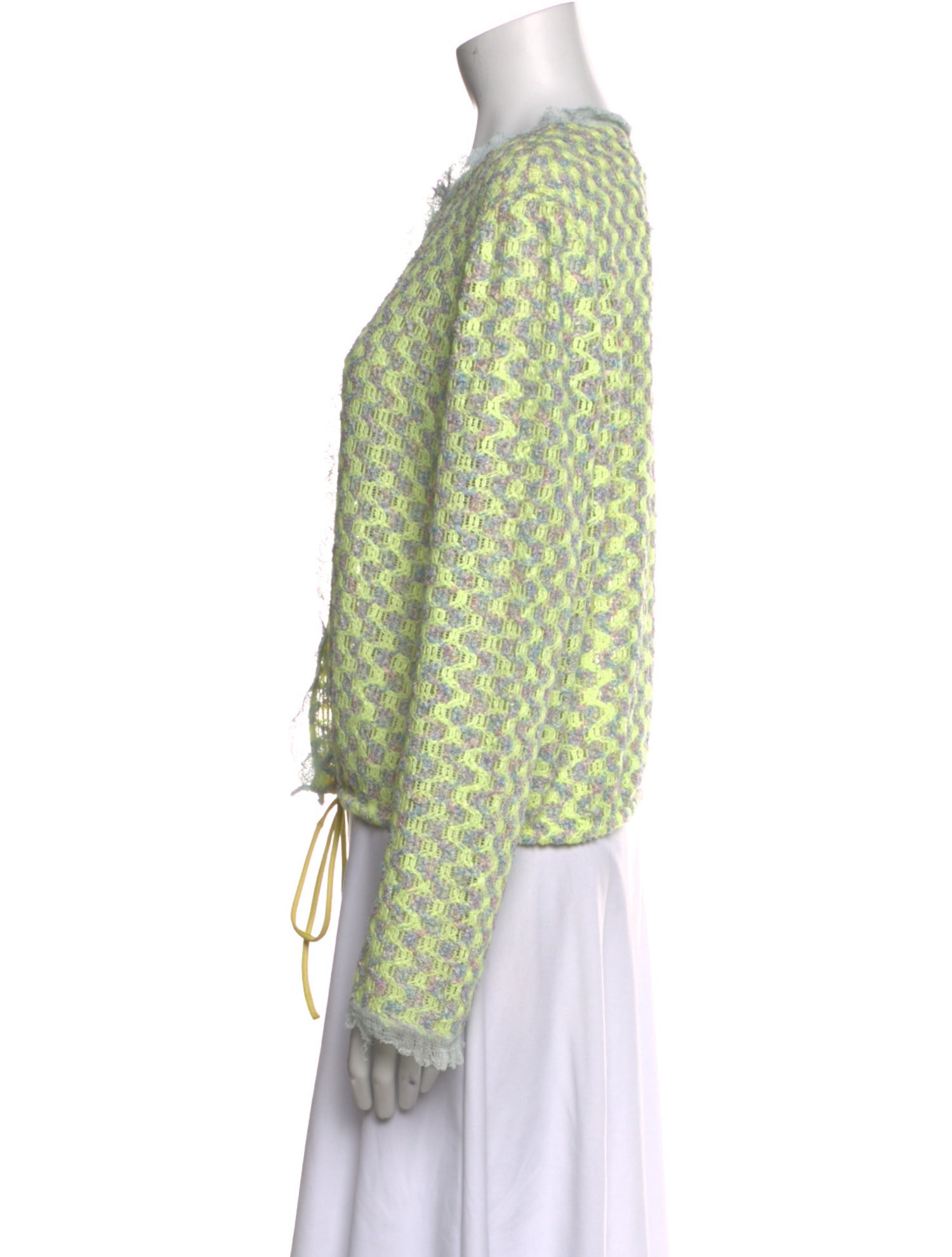 Emanuel Ungaro Printed Crew Neck Sweater