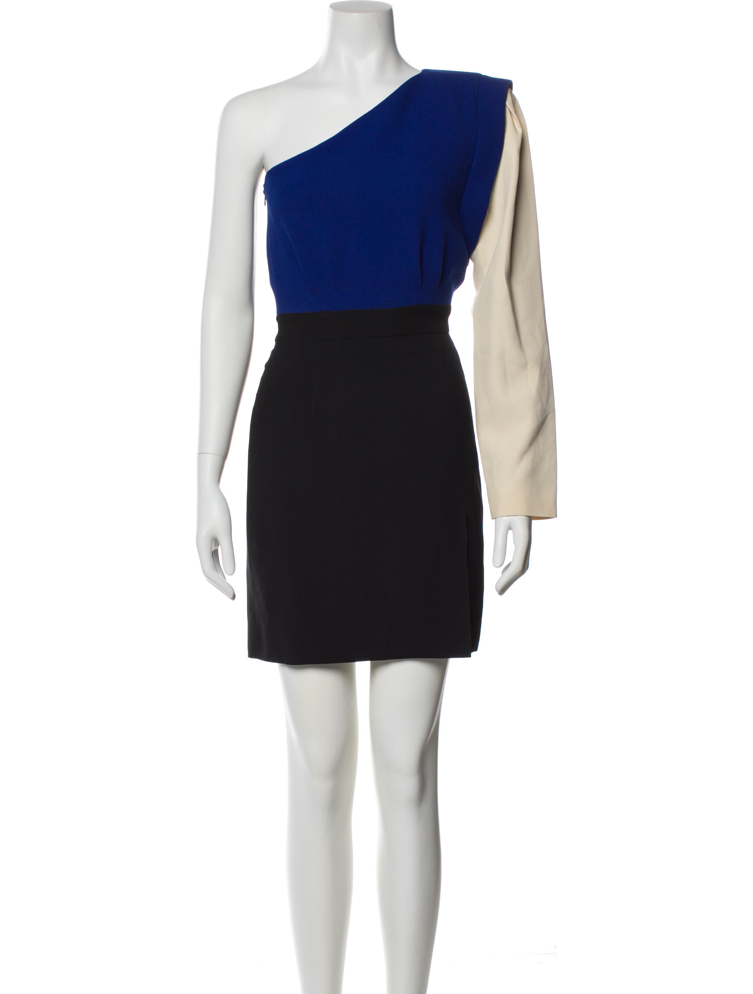 Emanuel Ungaro One-Shoulder Mini Dress