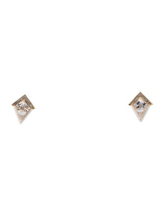 Emily P. Wheeler 18K Topaz & Diamond Twinkle Stud Earrings