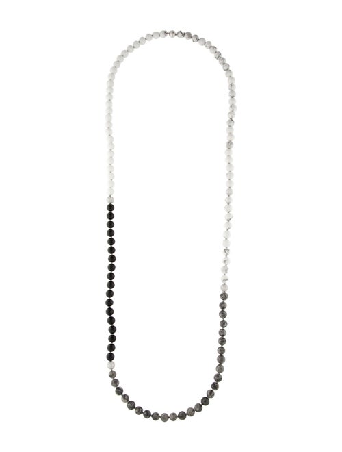 Emily P. Wheeler 18K Multistone, Ceramic & Diamond Bead Strand Necklace