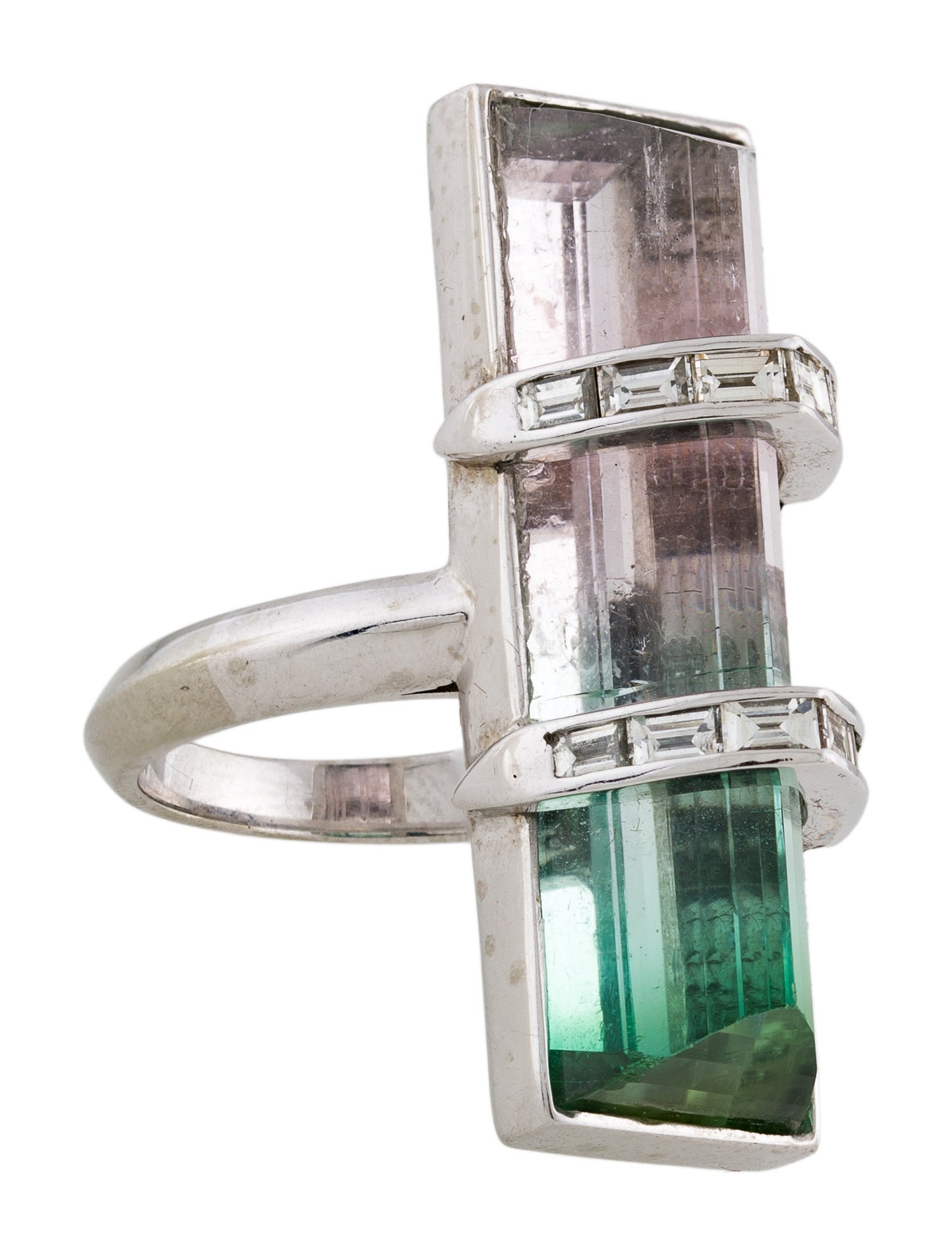 Emily P. Wheeler 18K Tourmaline & Diamond Cocktail Ring