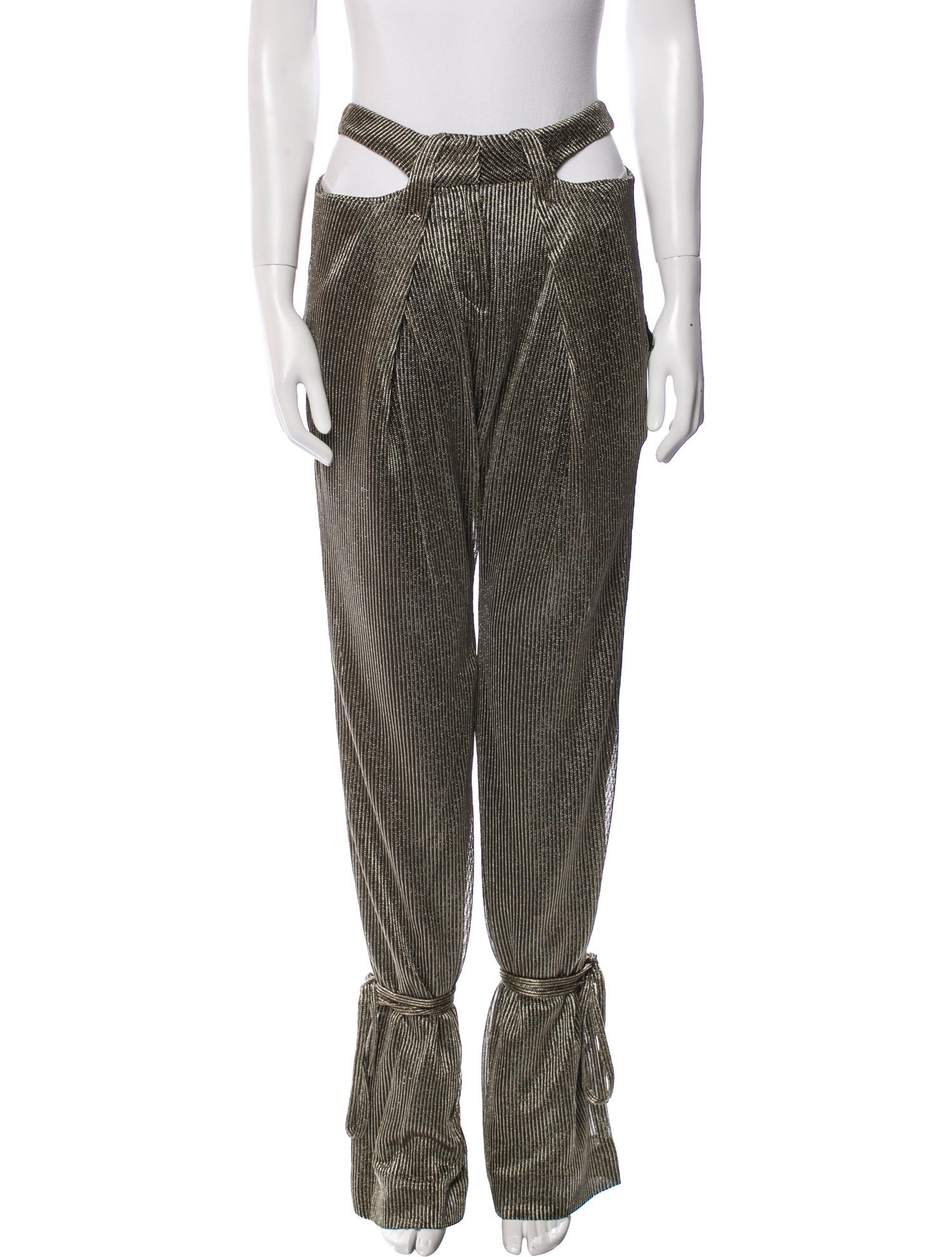 Esteban Cortazar High-Rise Wide Leg Jeans