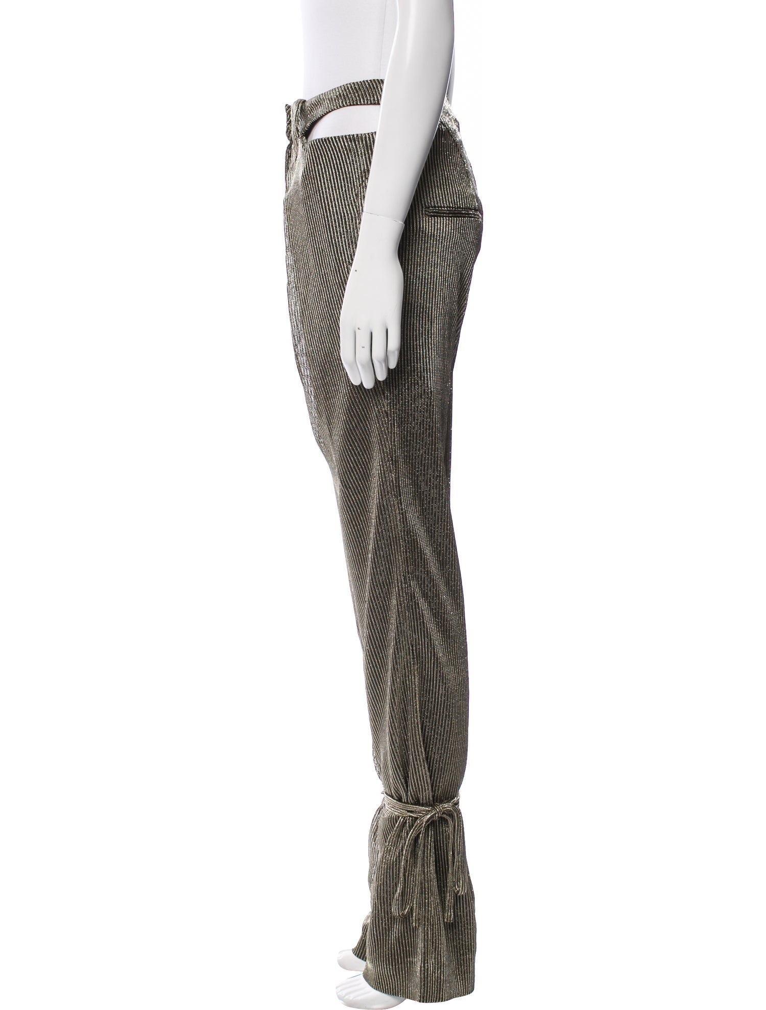 Esteban Cortazar High-Rise Wide Leg Jeans