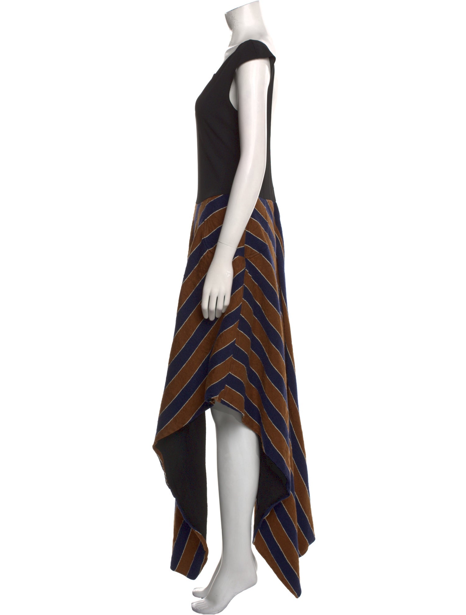 Esteban Cortazar Virgin Wool Long Dress