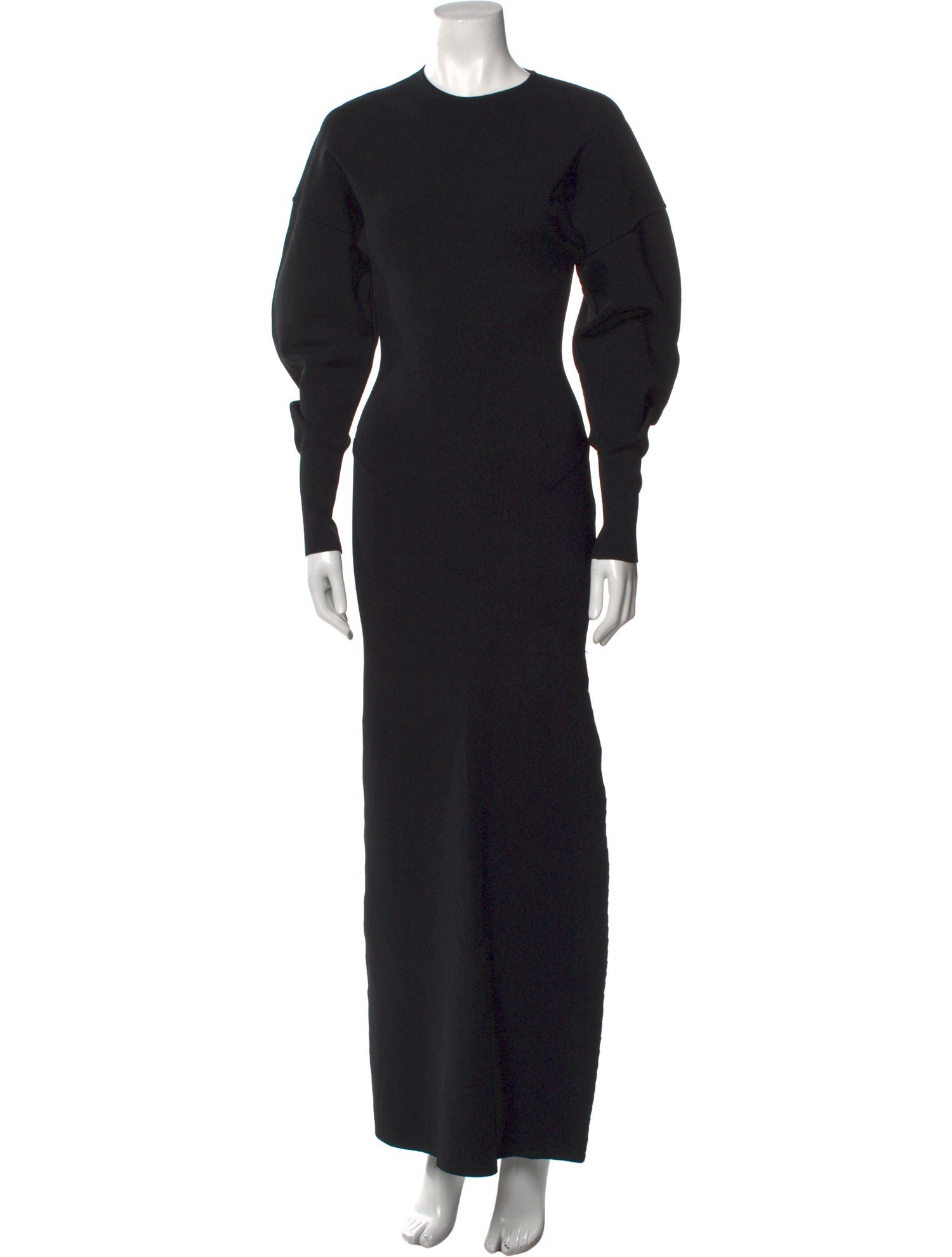 Esteban Cortazar Crew Neck Long Dress