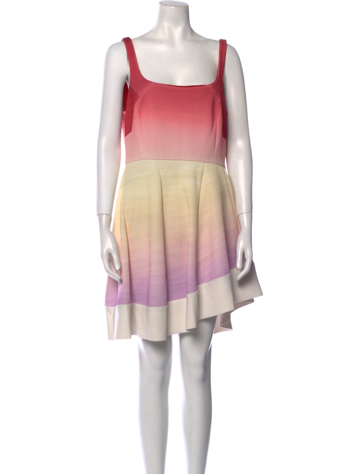 Esteban Cortazar Printed Mini Dress