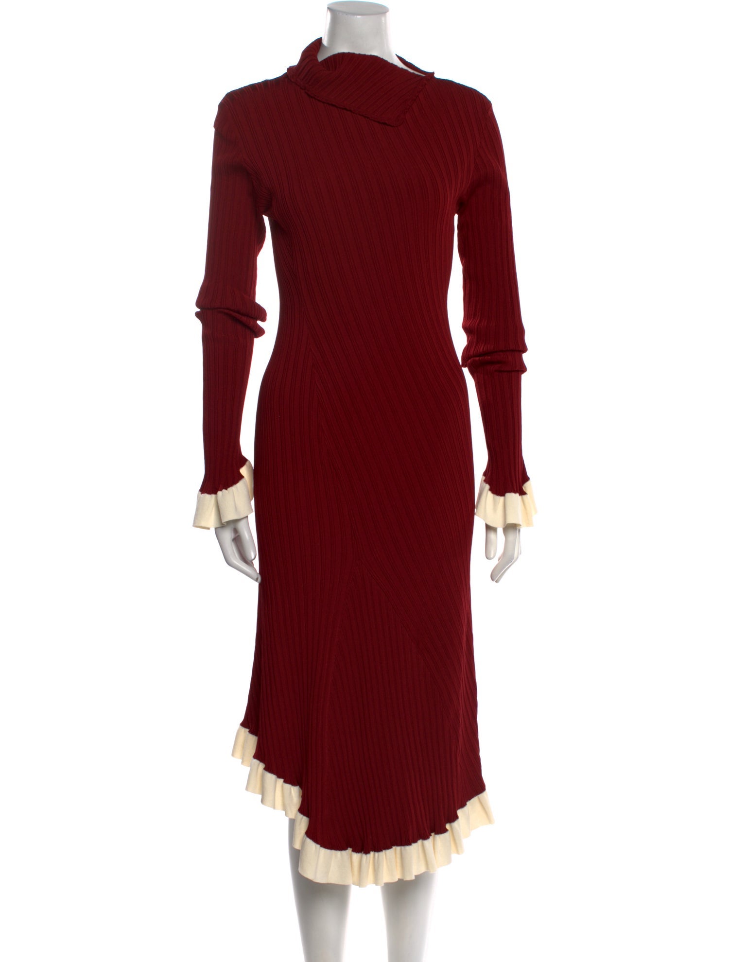 Esteban Cortazar Turtleneck Midi Length Dress w/ Tags