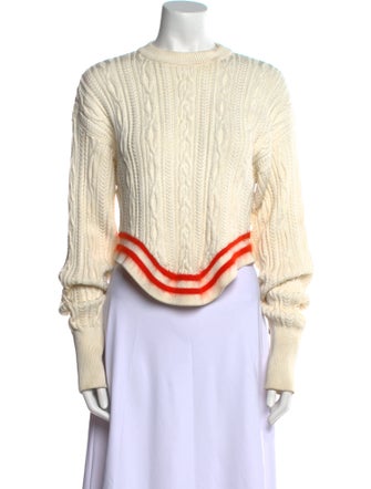 Esteban Cortazar Striped Mock Neck Sweater