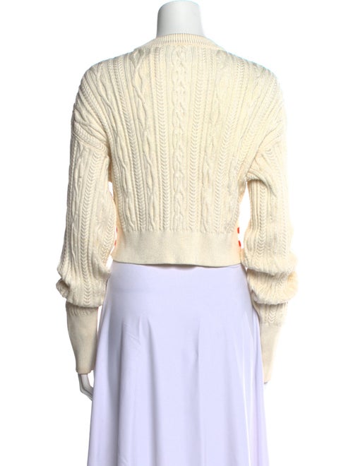 Esteban Cortazar Striped Mock Neck Sweater