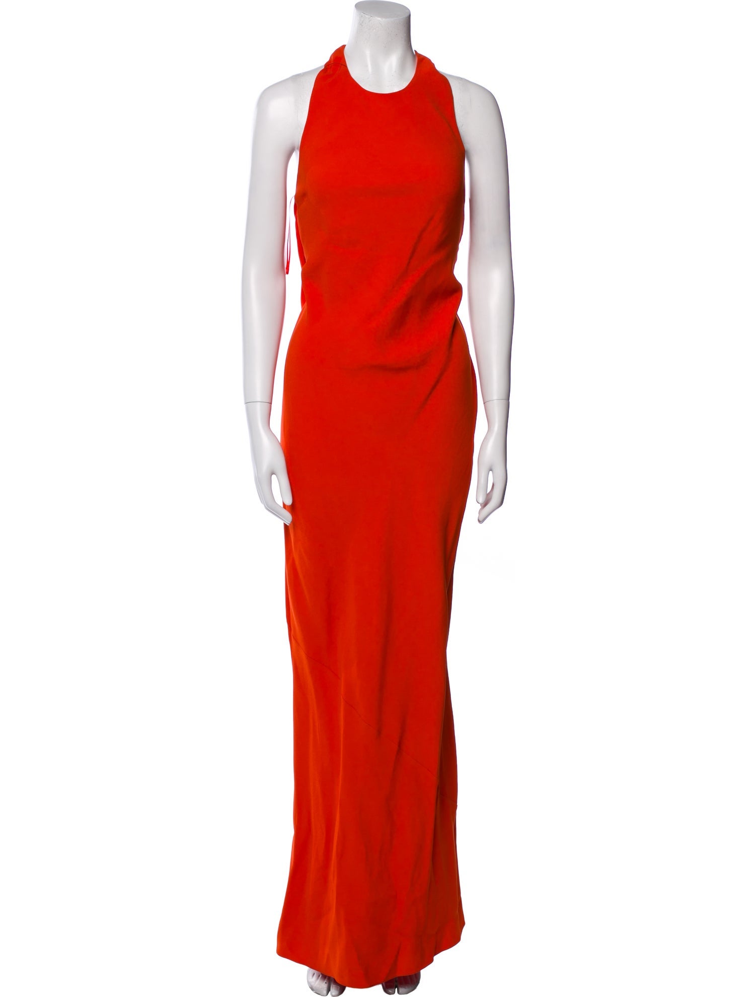 Esteban Cortazar Halterneck Long Dress w/ Tags