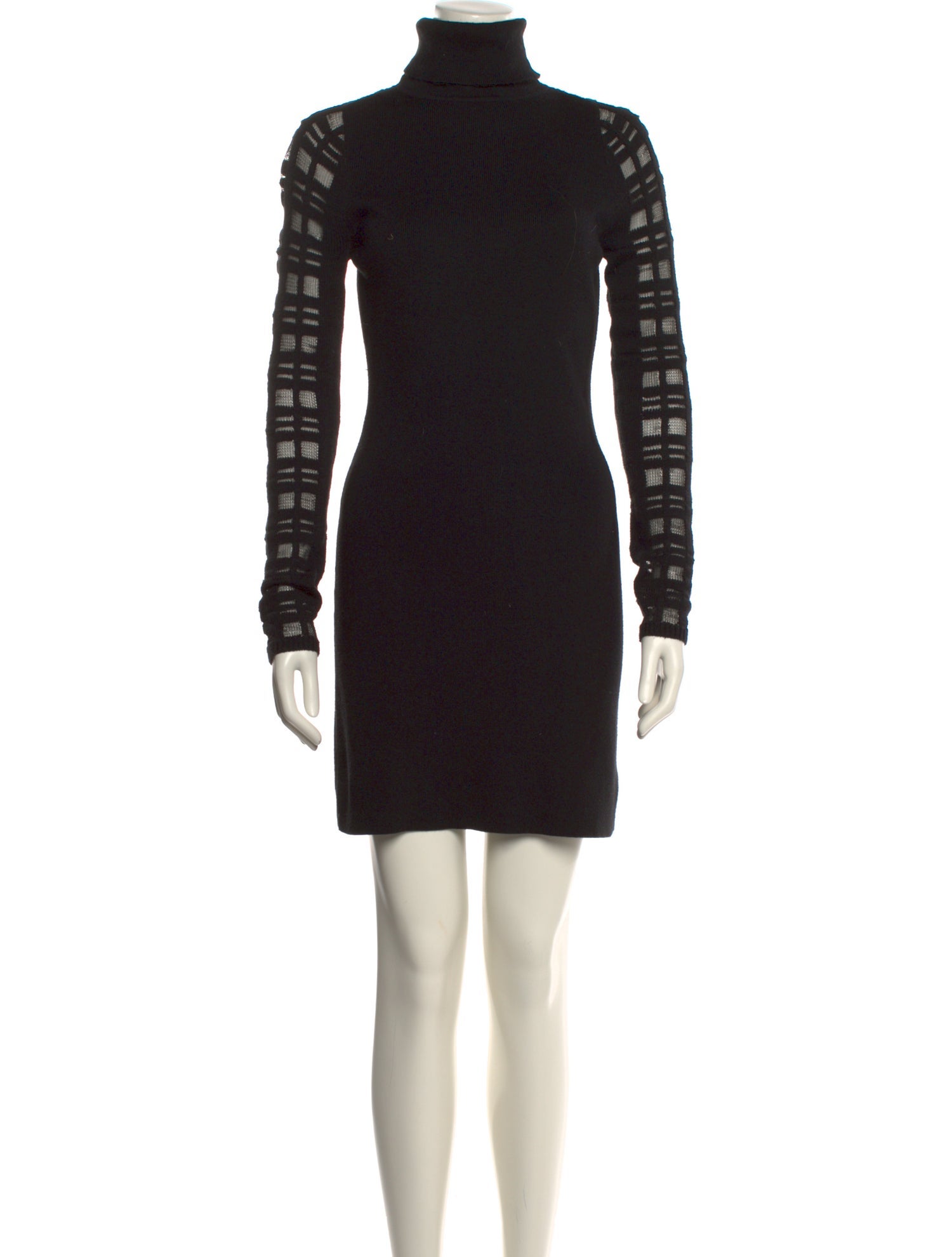 Esteban Cortazar Turtleneck Knee-Length Dress